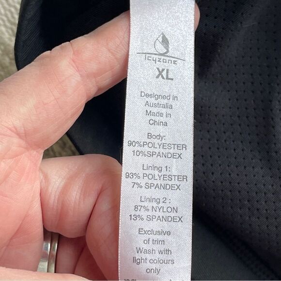 Icyzone Workout Tank in Mauve, Size XL - Picture 4 of 6